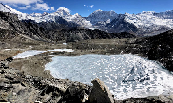 Everest hohe Pässe wandern