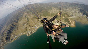 paragliding tours pokhara